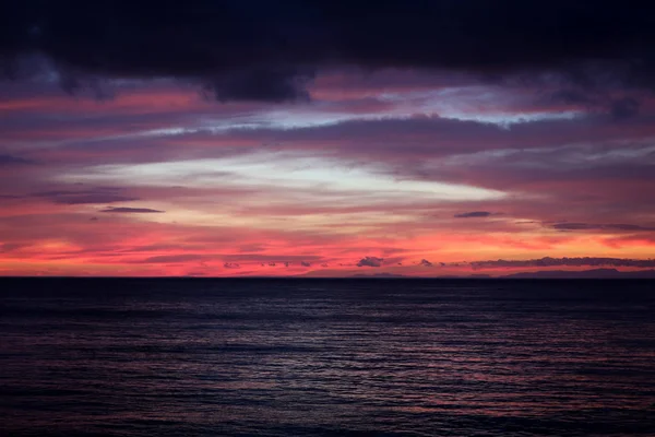 Atardecer rojo en Boracay —  Fotos de Stock