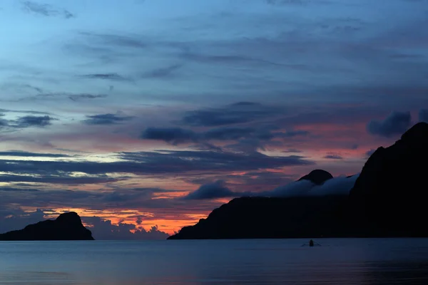 夕方にはボラカイ島 — ストック写真