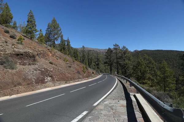 Auto-estrada nas Ilhas Canárias — Fotografia de Stock