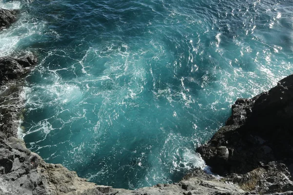Beautiful rocky coast in Canary Islands — Stock Photo, Image