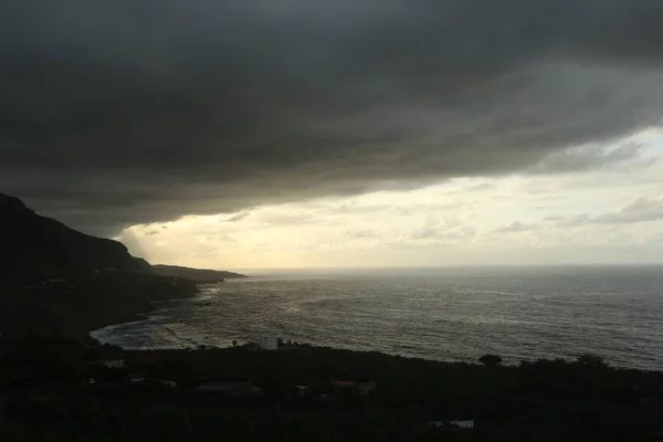 Mauvais temps aux îles Canaries — Photo