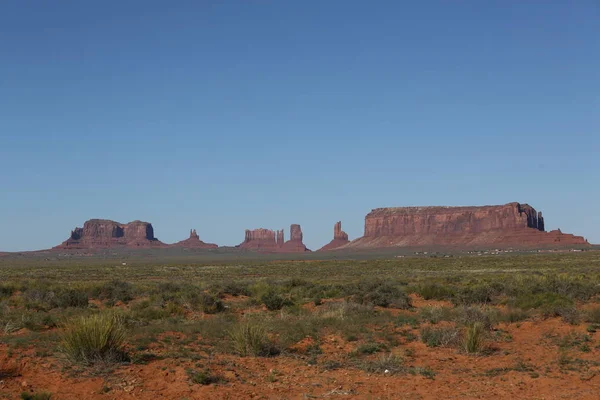 Jagd auf Mesa im Tal des Denkmals — Stockfoto