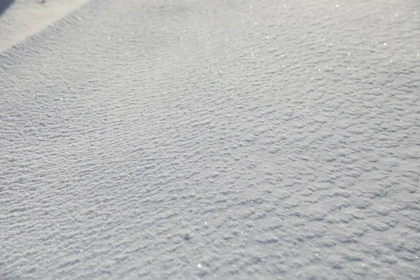 Snow. på nära håll — Stockfoto