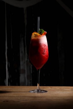 Tutku fizz tha masaya kokteyl. Yakın çekim