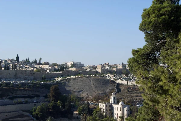 예루살렘의 도시 전경입니다. 이스라엘 — 스톡 사진