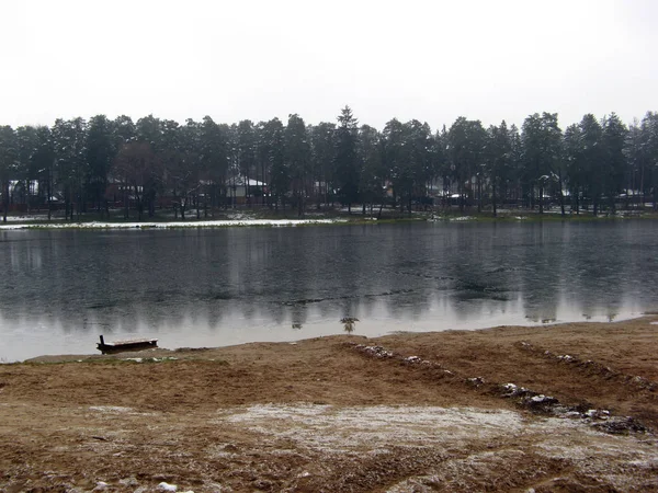 Kratovo 호수입니다. Kratovo입니다. 교외 — 스톡 사진
