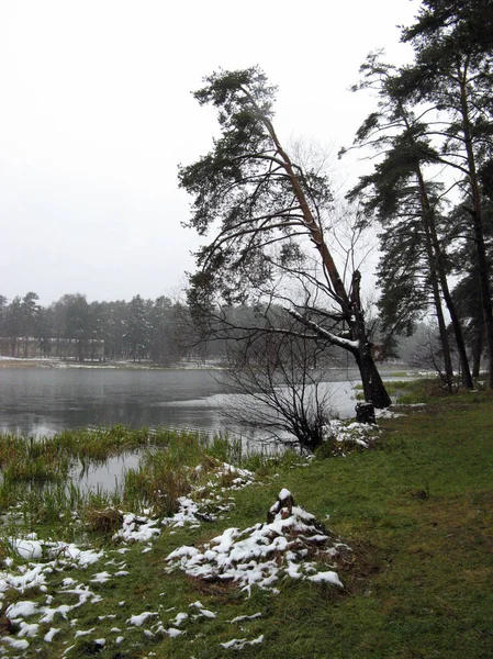 Kratovo sjön. Kratovo. Förorterna — Stockfoto