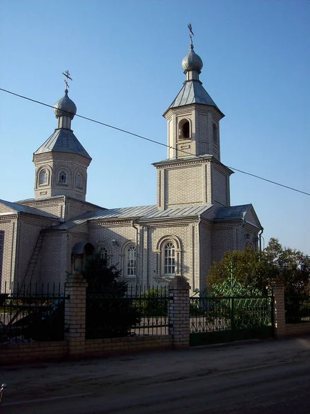 Utsikt över ryska kyrkan — Stockfoto