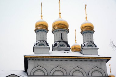 Archangel Michael Kilisesi. Mikhaylovskaya Sloboda. Moskova oblast. Rusya