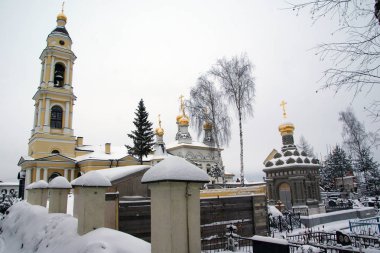 Archangel Michael Kilisesi. Mikhaylovskaya Sloboda. Moskova oblast. Rusya