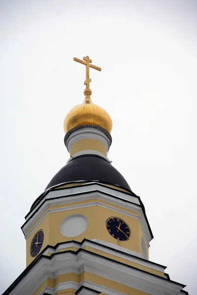 La Iglesia del Arcángel Miguel. Mikhaylovskaya Sloboda. Oblast de Moscú. Rusia —  Fotos de Stock