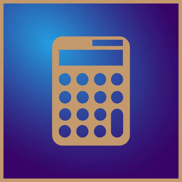 Ikony WWW kalkulator wektor — Wektor stockowy