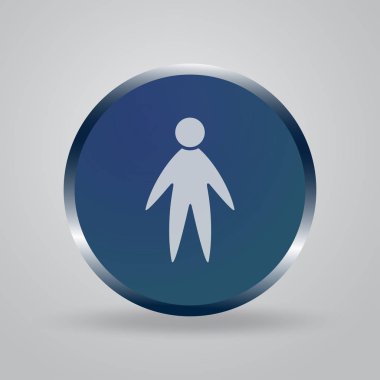 Adam simge vektör, grup insanlar düz tasarım