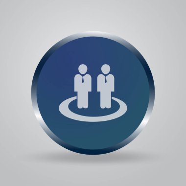 Adam simge vektör, grup insanlar düz tasarım