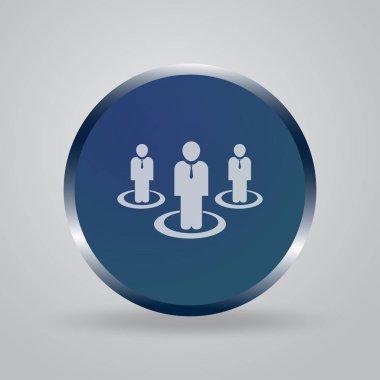 Adam simge vektör, grup insanlar düz tasarım