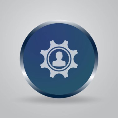 Gears'ın simgesi. Web Tasarım