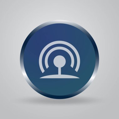 wifi simgesi vektör illüstrasyonu