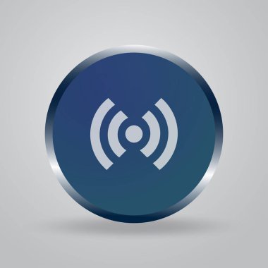 wifi simgesi vektör illüstrasyonu