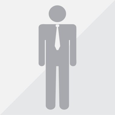 man simgesi vektör illüstrasyonu