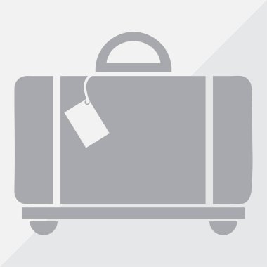 Bagaj vektör web simgesi