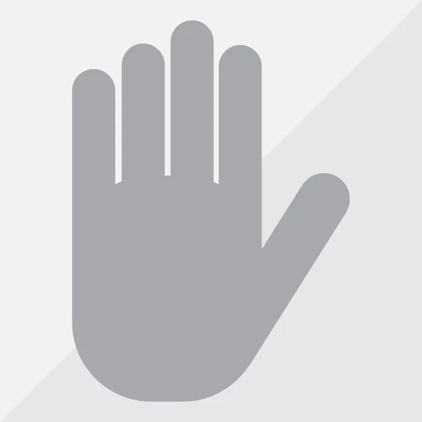Hilfe Hand Web-Design-Symbol — Stockvektor