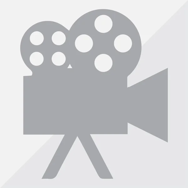 Vecteur icône caméra vidéo — Image vectorielle