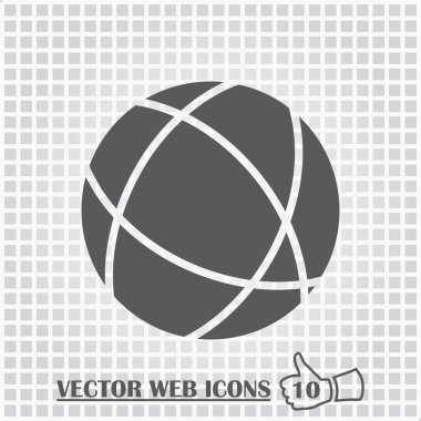 Web sitesi web simge. Düz tasarım stili.