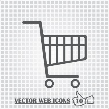 Tasarım desen arka plan üzerinde alışveriş. vektör çizim