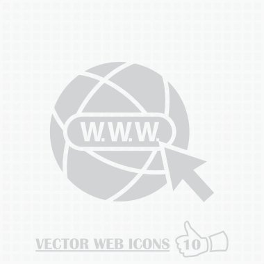 Web sitesi web simge. Düz tasarım stili.