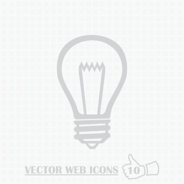 Lamba web simgesi. Düz tasarım stili.