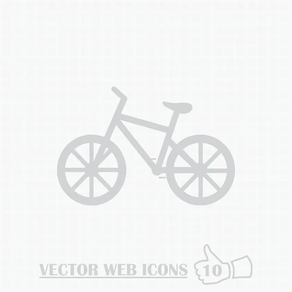 Fahrrad-Ikone Vektor-Illustration — Stockvektor