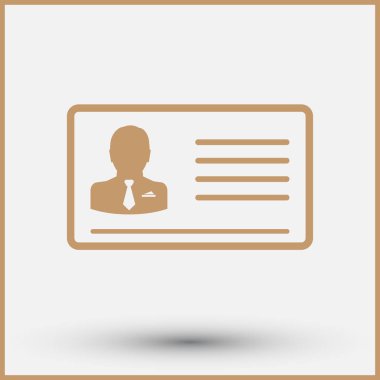 man simgesi vektör illüstrasyonu