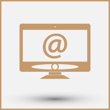 izleyici ikon vektör illüstrasyonu