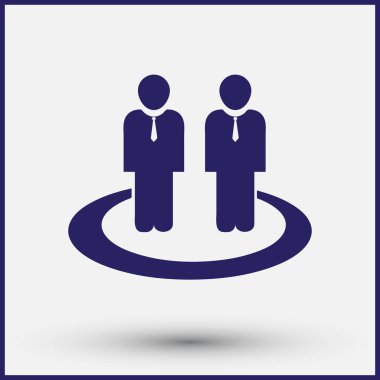 man simgesi vektör illüstrasyonu