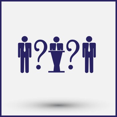 man simgesi vektör illüstrasyonu