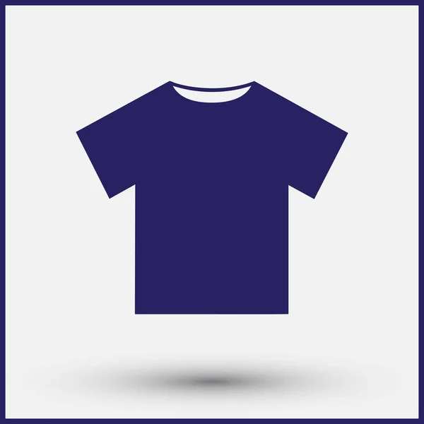 T-shirt Icon Vector Illustration — Stock Vector