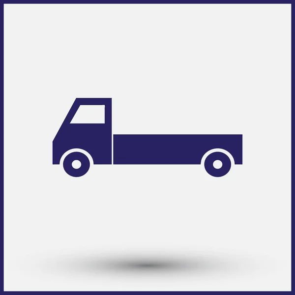 Pictograph of truck Icon. Vector Illustration — Stock Vector