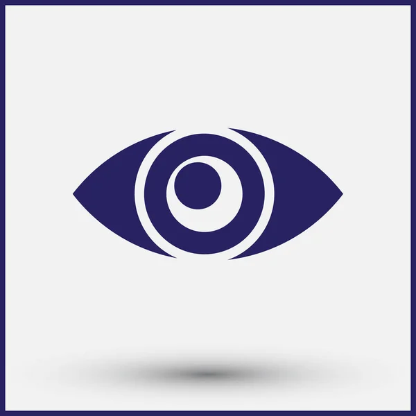 Ilustracja wektora ikony oka — Wektor stockowy