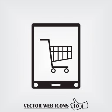 izole boş bir ekran ile akıllı telefon