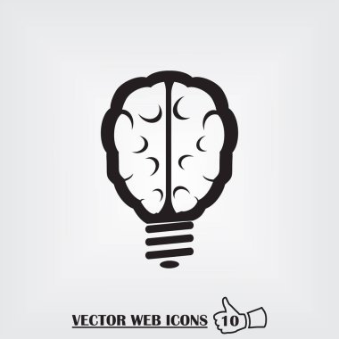 beyin lambası simgesi