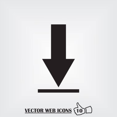 Download Web simge. Düz tasarım stili