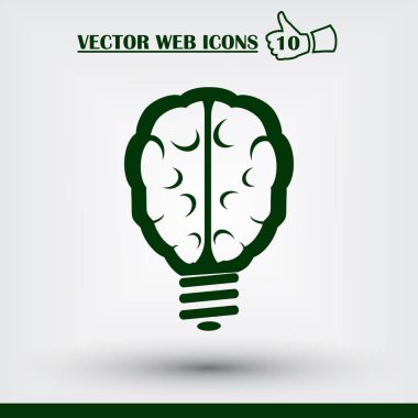 beyin lambası simgesi