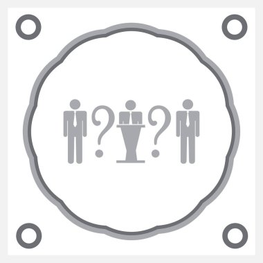 man simgesi vektör illüstrasyonu