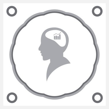 man simgesi vektör illüstrasyonu