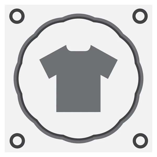 T-shirt web Icon Vector. — Stock Vector