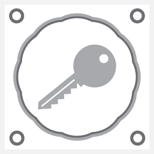 Vector clave web icono — Archivo Imágenes Vectoriales