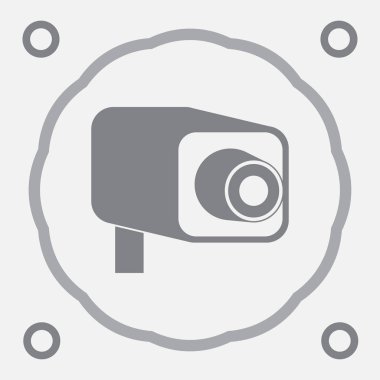 kamera web vektör simgesi