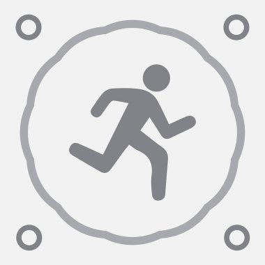 adam vektör simgesi. Web tasarım stili