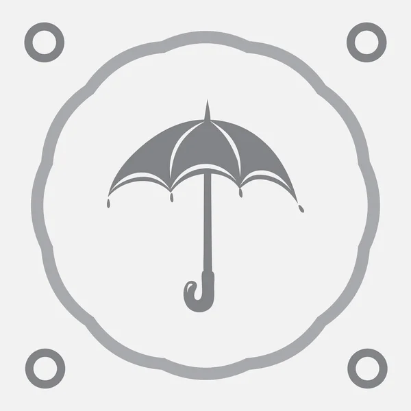 Esernyő web vektor ikon — Stock Vector