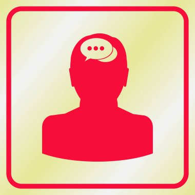 işadamı simgesi. Web tasarım stili